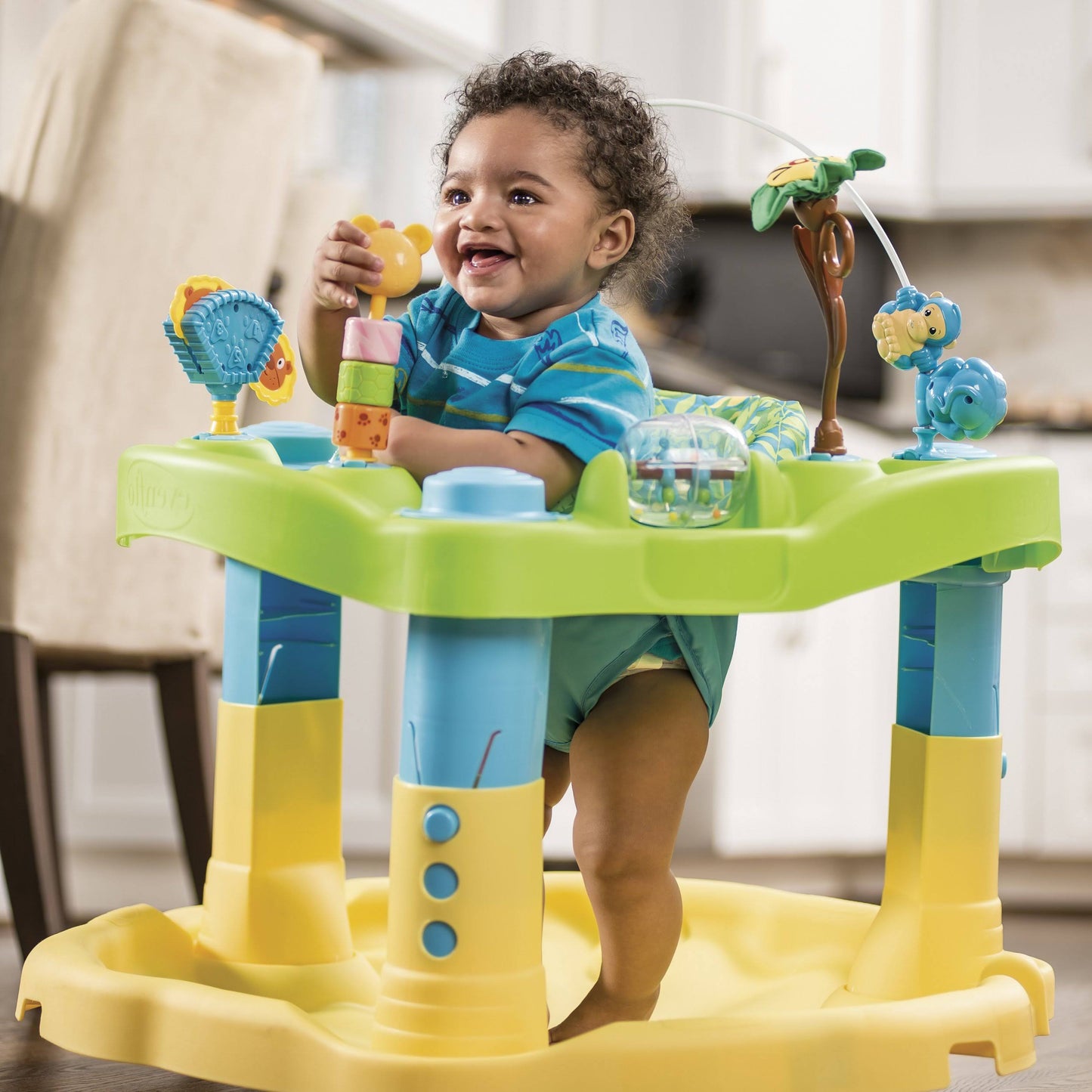 Evenflo Exersaucer Bounce & Learn Zoo Friends G9574