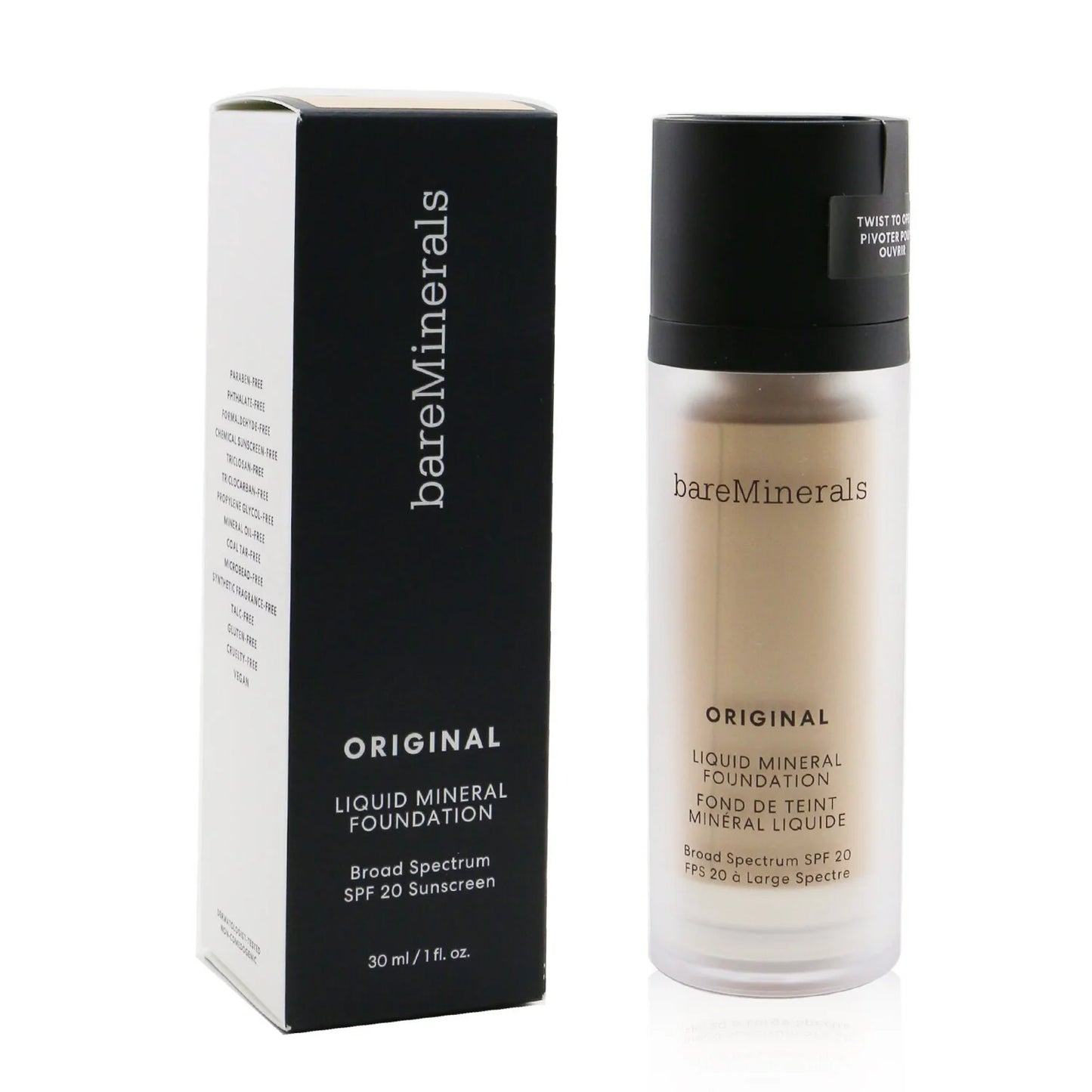 BareMinerals Original Liquid Mineral Foundation SPF 20 - Neutral Medium 30ml N73965