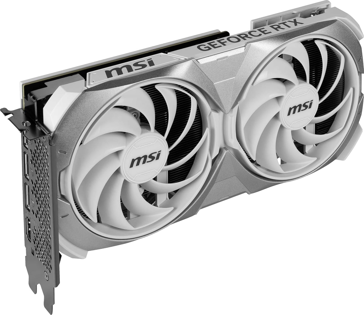 MSI Gaming GeForce RTX 4070 12GB GDRR6X 192-Bit HDMI/DP Graphics Card (RTX 4070 VENTUS 2X WHITE 12G OC) E27245