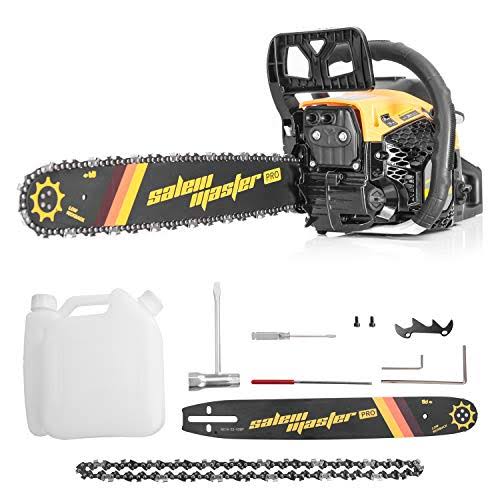 Salem Master 62cc 2-Cycle Gas Powered Chainsaw, 20-Inch J120747