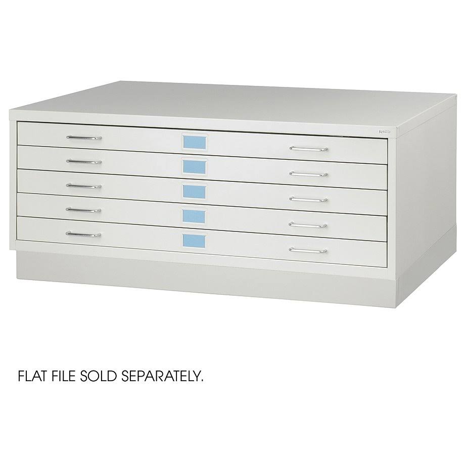 Safco Facil Flat File - Medium Base, Closed W40010