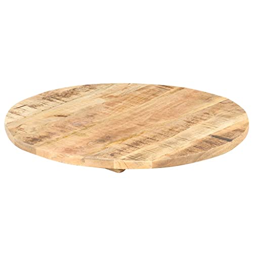 Solid Reclaimed Wood Round Table Top 15.7" X45241