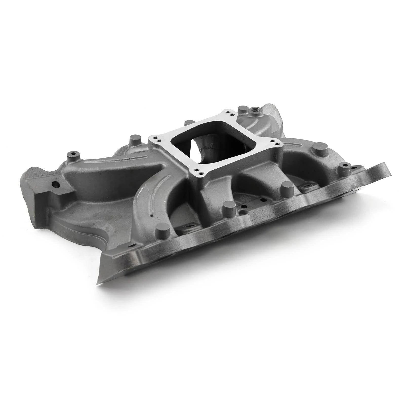Ford 302 351C Cleveland 3V ( 4V w/ Tongues ) Torque Intake Manifold Satin