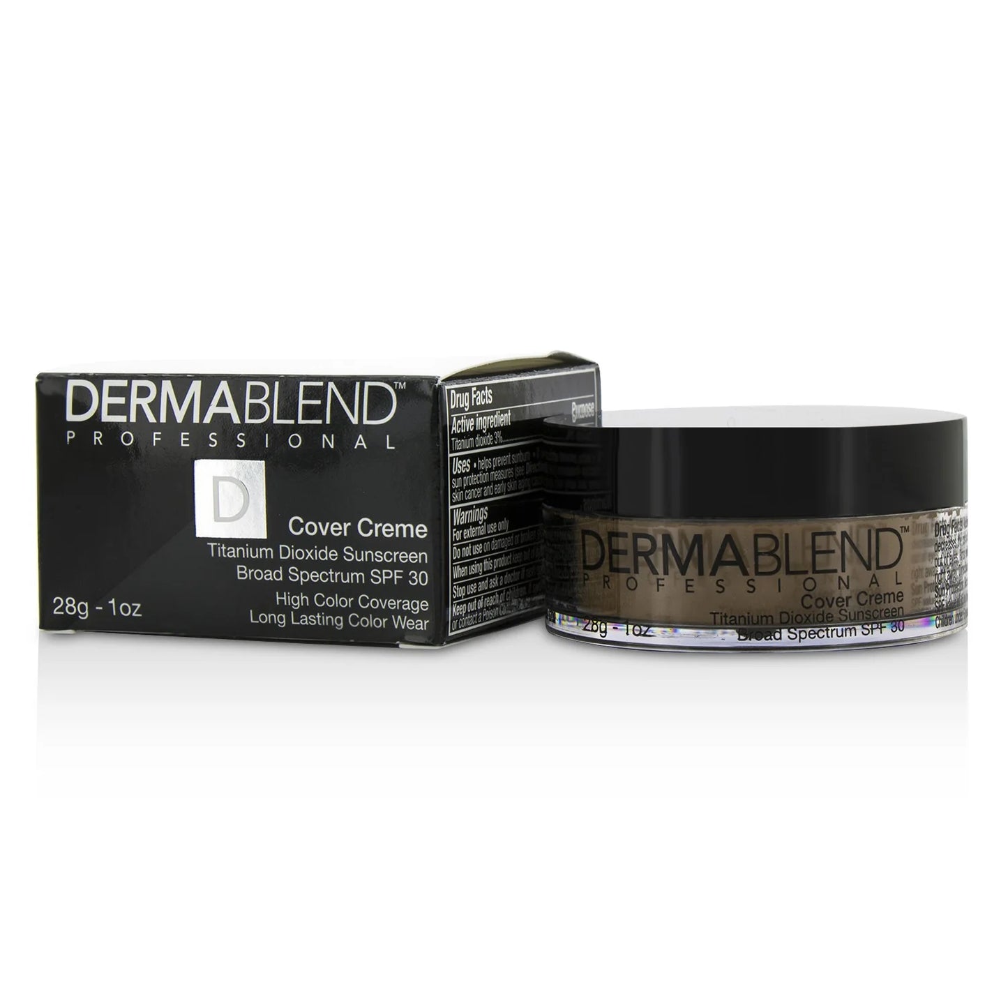 Dermablend Cover Creme Broad Spectrum SPF 30 Tawny Beige 28g R987
