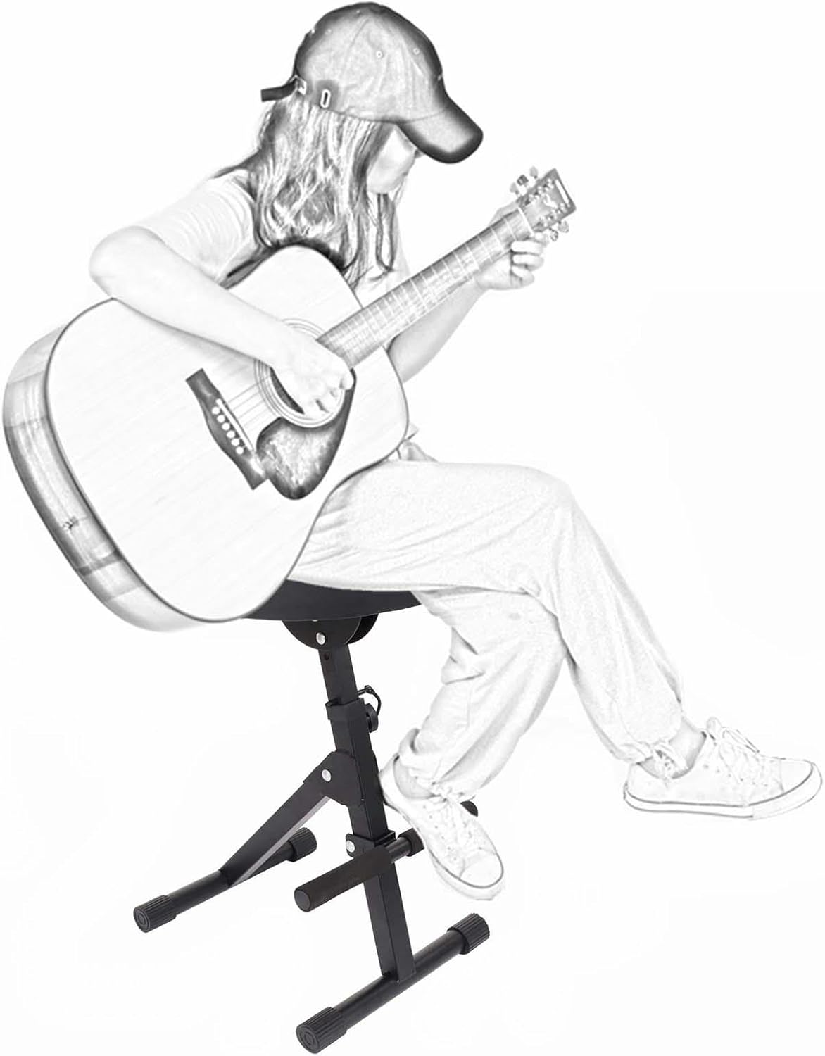 Guitar Chair Guitar Stool for Bass Guitar and Guzheng Y271