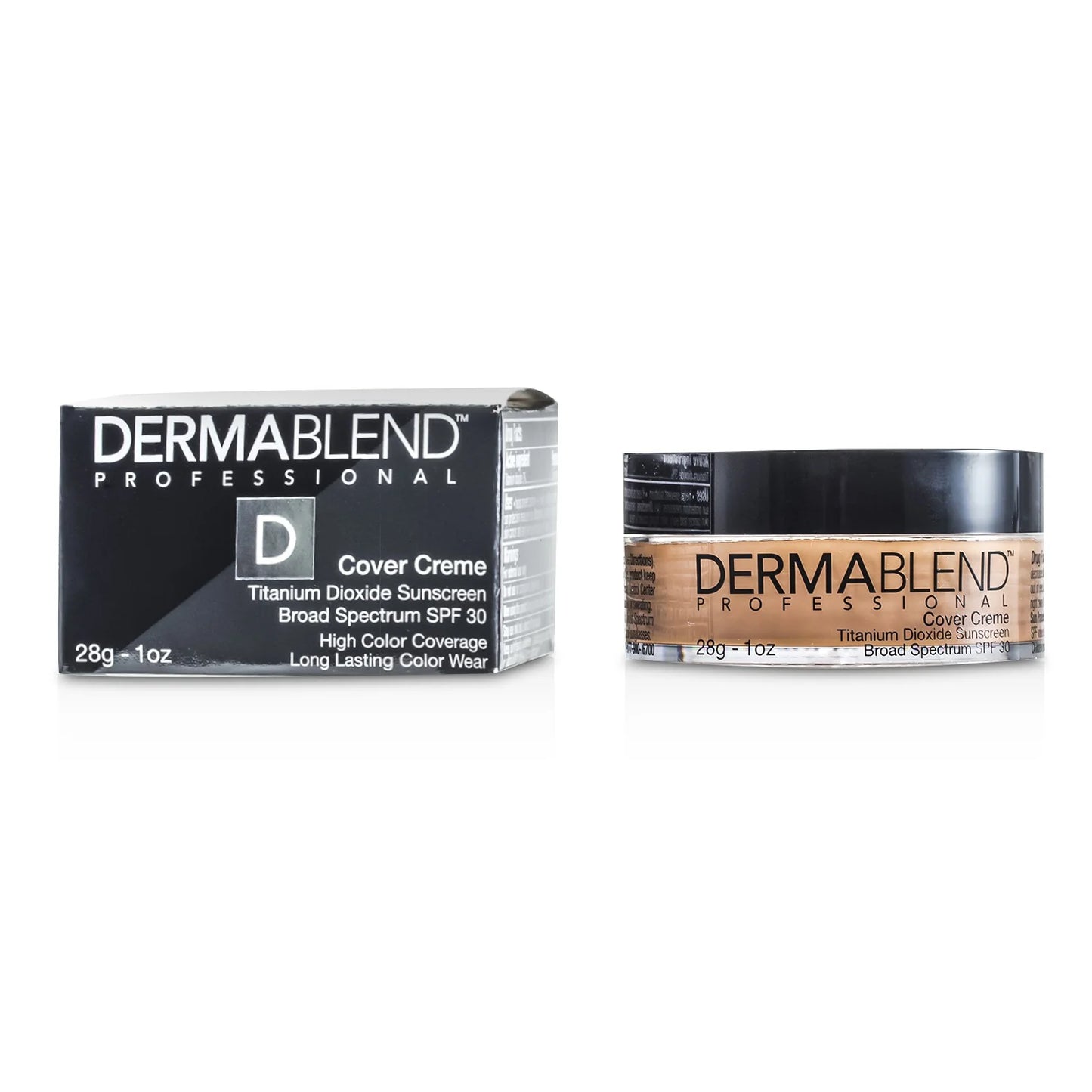 Dermablend Cover Creme Broad Spectrum SPF 30 Rose Beige 28g F28081