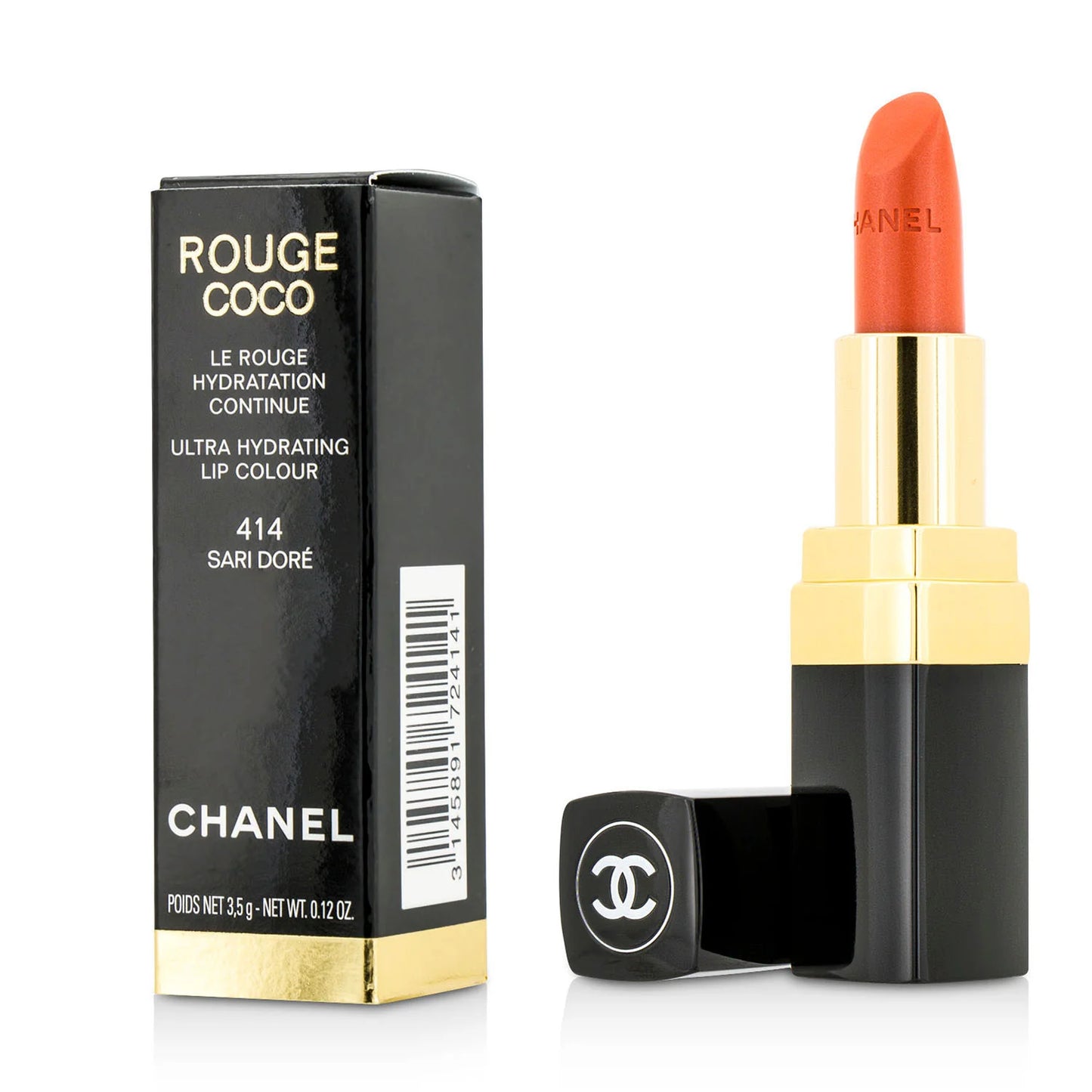 Chanel Rouge Coco Ultra Hydrating Lip Colour 416 Coco 3.5g K106636