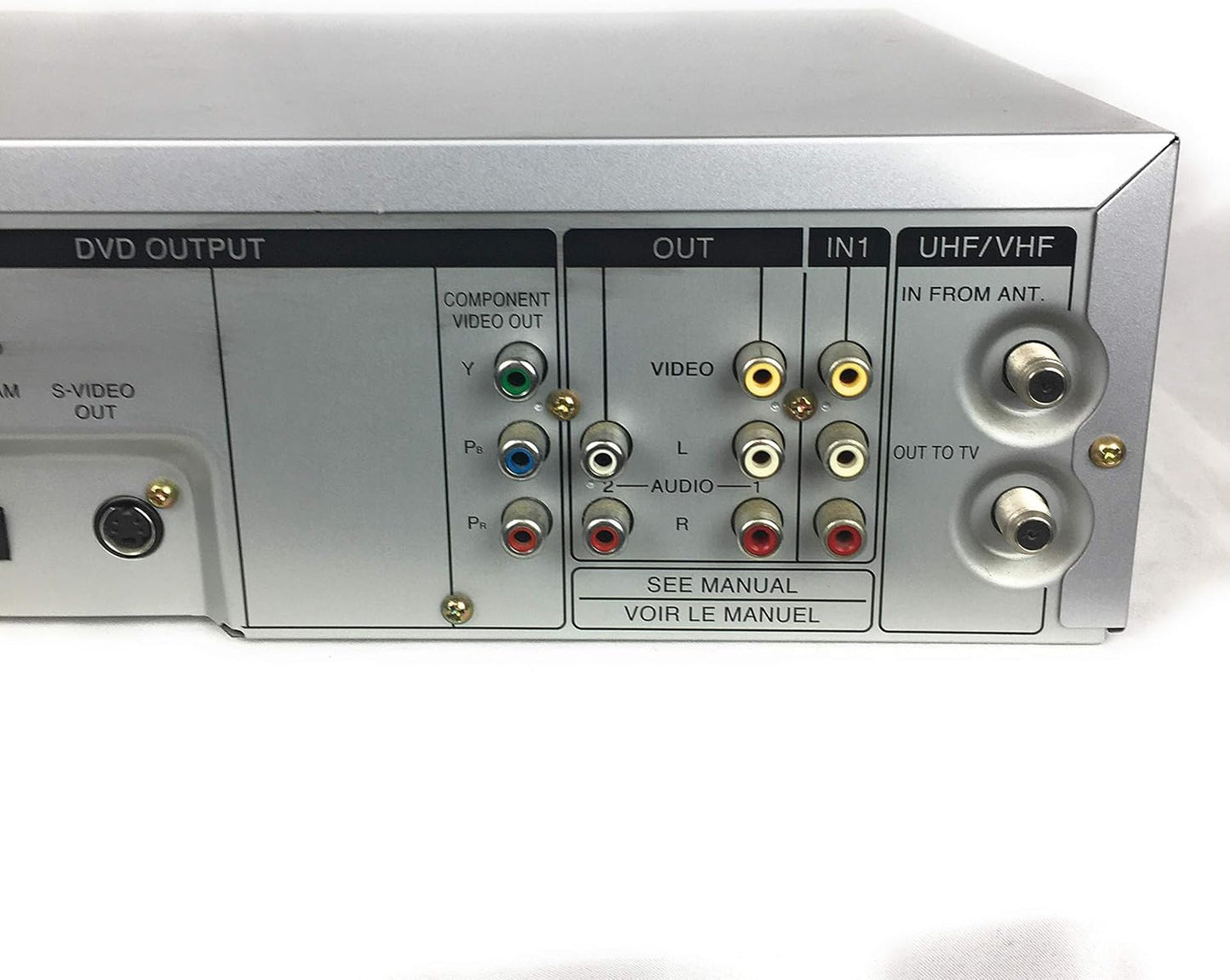 Panasonic PV-D4733S DVD/VCR Combo Deck E80639
