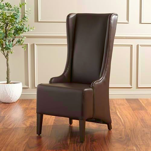 Safavieh Mercer Collection Becall Dining Chair, Antique Brown D1569
