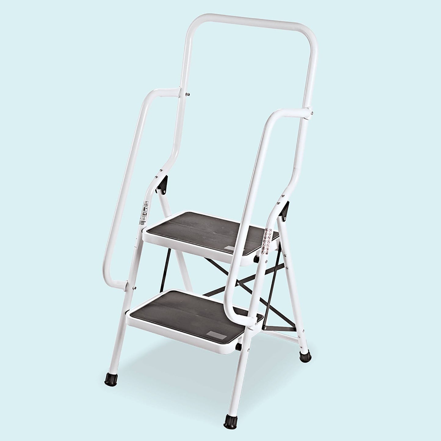 Collections Etc Genius Safety 2 Step Ladder Stool 41512