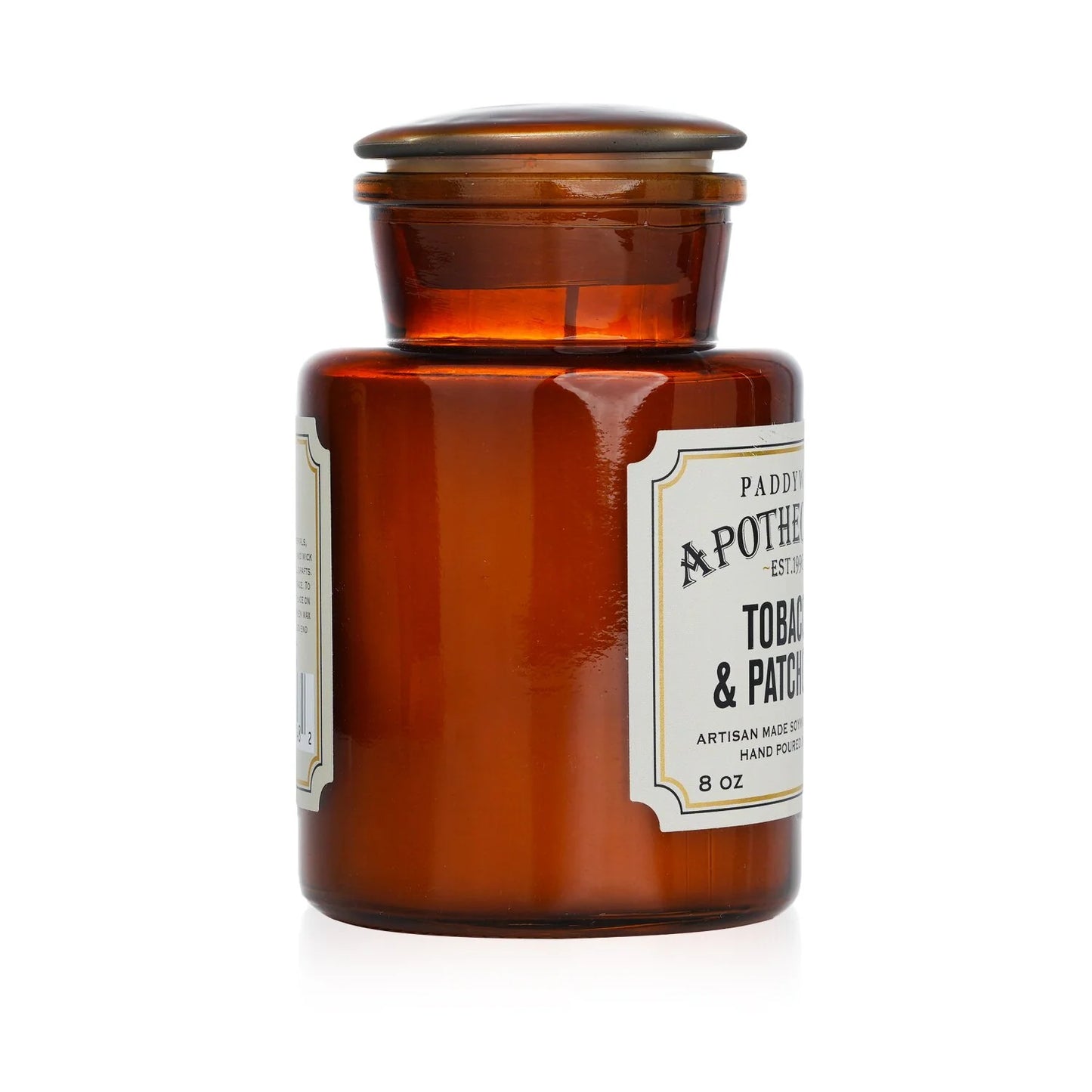 Paddywax Apothecary Candle - Tobacco & Patchouli 8oz S239990