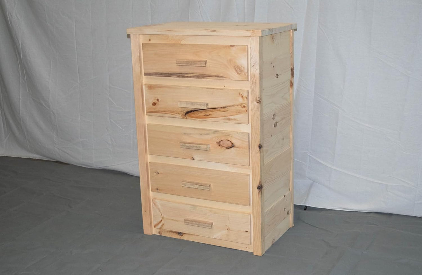 Farmhouse 5 Drawer Dresser Solid Wood Made in USA N30194