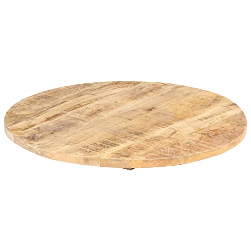 Solid Reclaimed Wood Round Table Top 15.7" X45241
