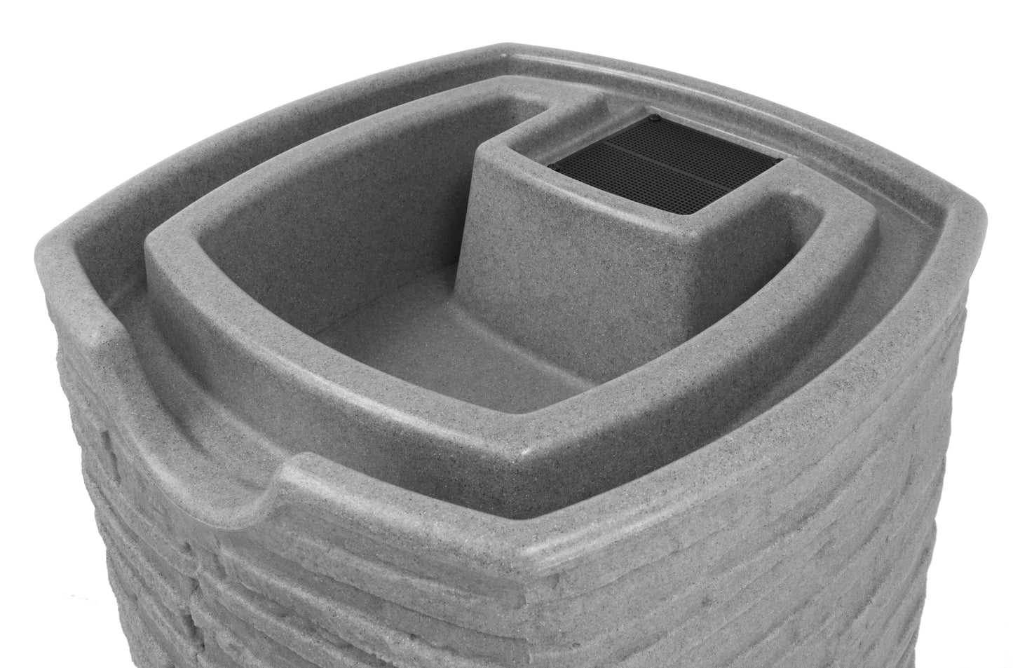 Good Ideas Impressions Riverwalk 50 Gallon Rain Saver Sandstone A761774