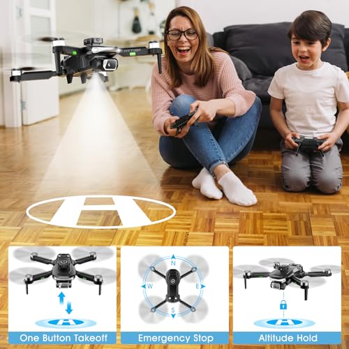 S165max Drone with 1080P HD Camera for Adults, Brushless Motor, Foldable FPV Drone Z89131