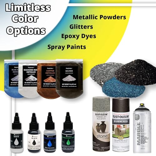 Stone Coat Countertops Epoxy Kit (1 Gal) Heat Resistant Food Safe UV Resistant H23179