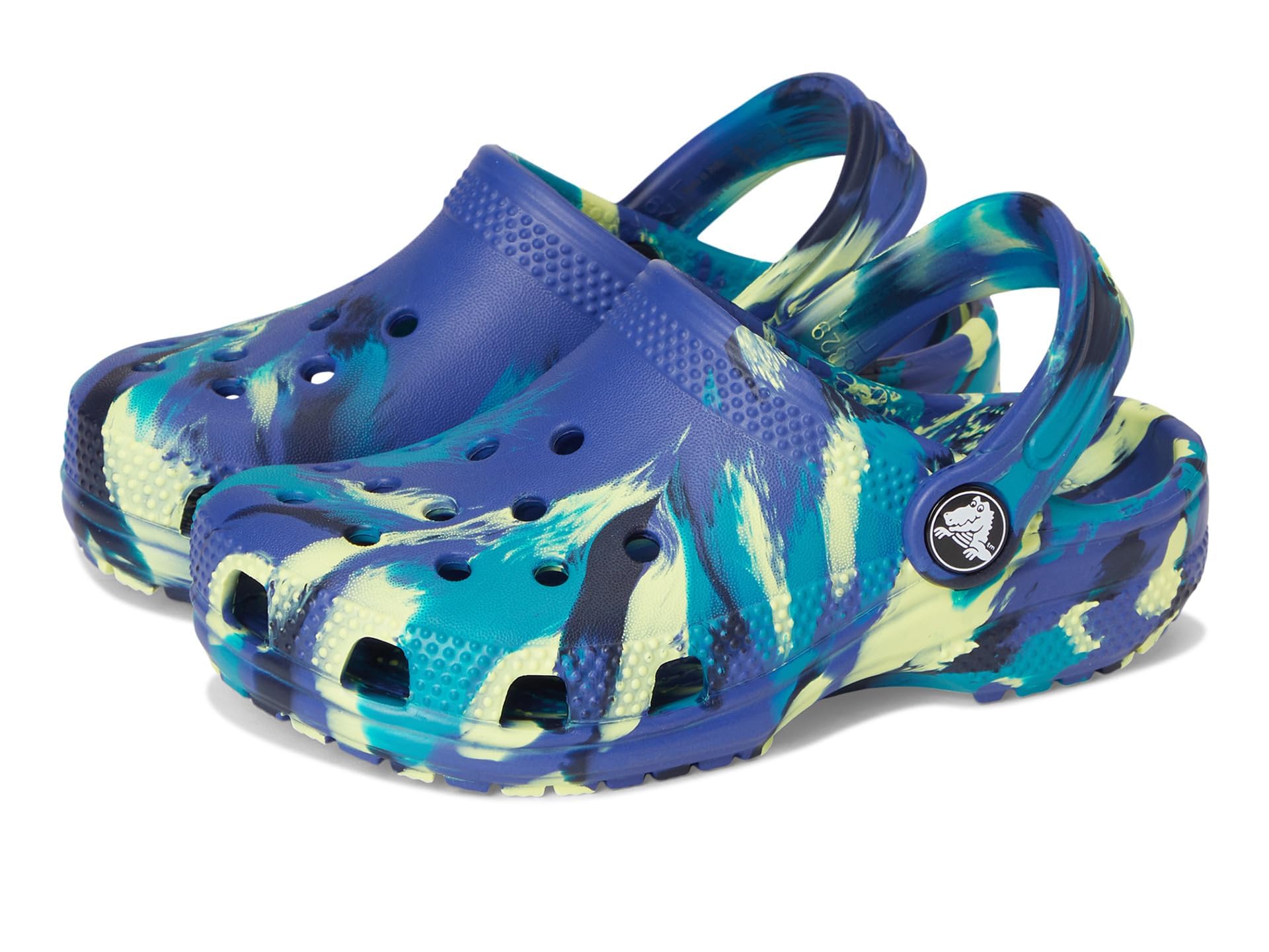 Crocs Unisex-Child Classic Watercolor Marbled Clog
