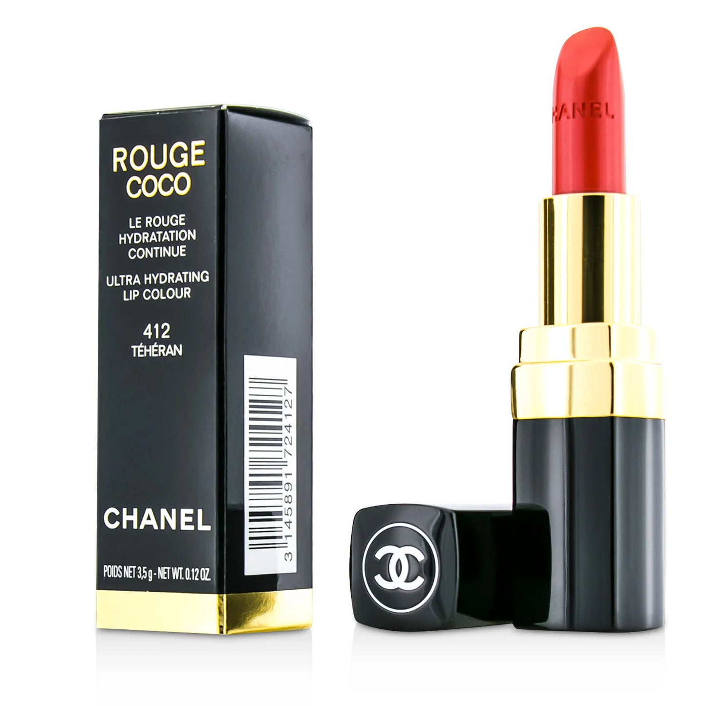 Chanel Rouge Coco Ultra Hydrating Lip Colour 416 Coco 3.5g K106636