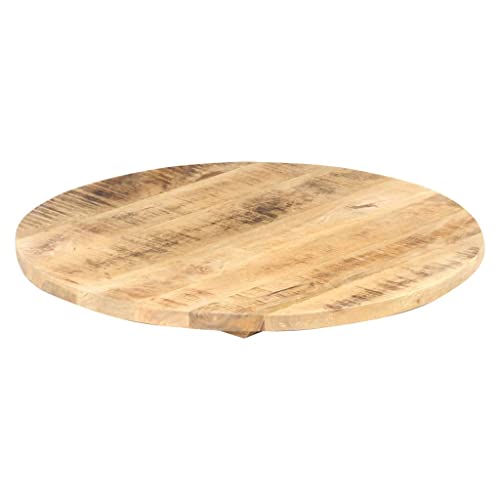 Solid Reclaimed Wood Round Table Top 15.7" X45241