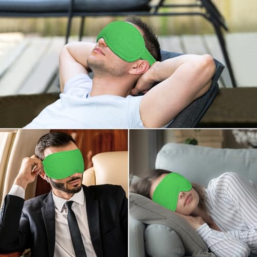 Gritin 100% Blackout Sleep Masks for Women & Men, Ergonomic 3D Cutout Eye Mask, Curry Color I3295