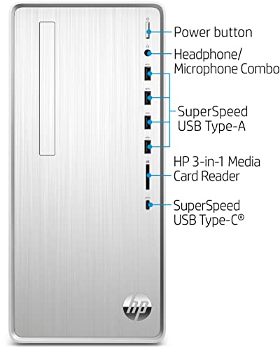 HP Pavilion TP01 Desktop, AMD Ryzen 7-5700G, 32GB RAM, 1TB SSD, Windows 11 Home D3787