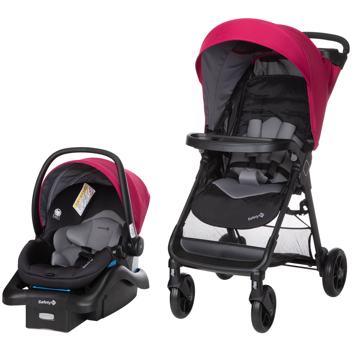 Safety 1st Smooth Ride Travel System in Sangria