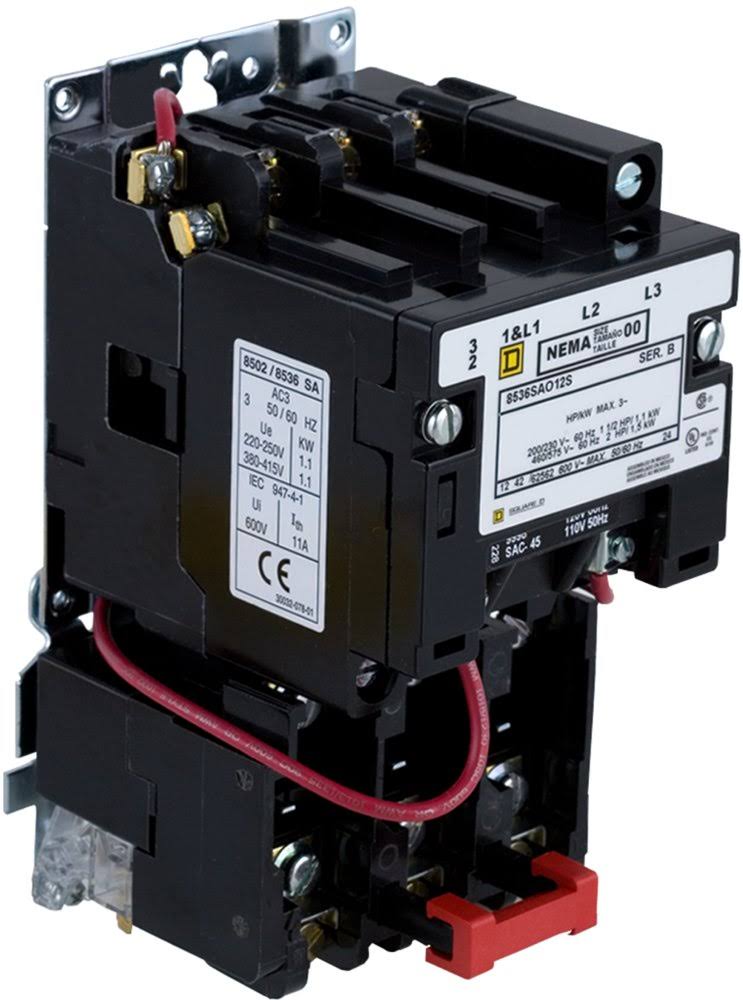 Square D 8536SAO12V06 Magnetic Motor Starter K39543