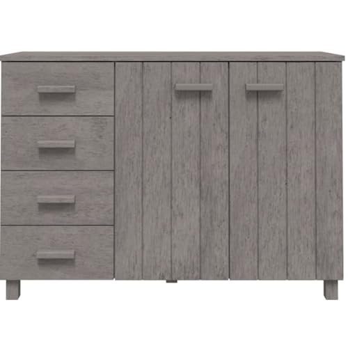Buffets & Sideboards Sideboard Light Gray Solid Wood Pine N4247
