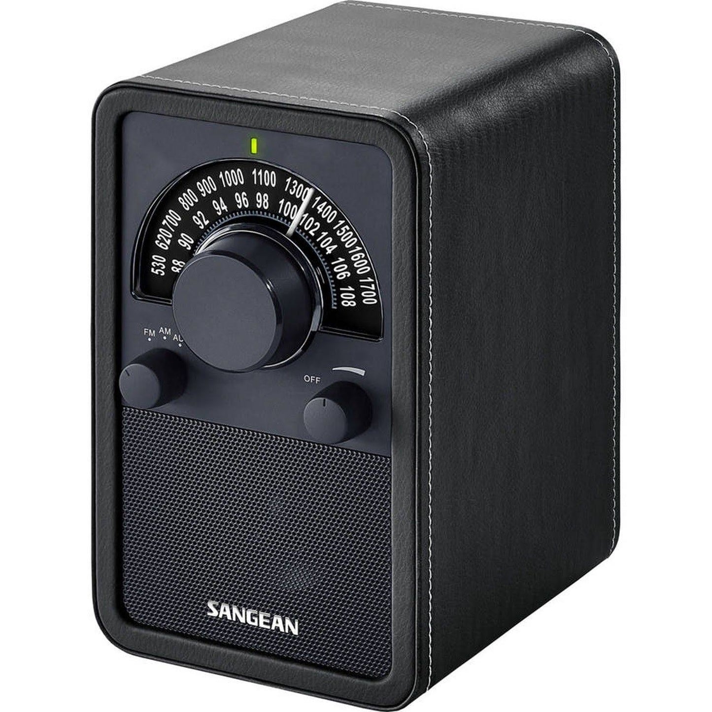 Sangean WR-15 Radio - Black Leather J70801
