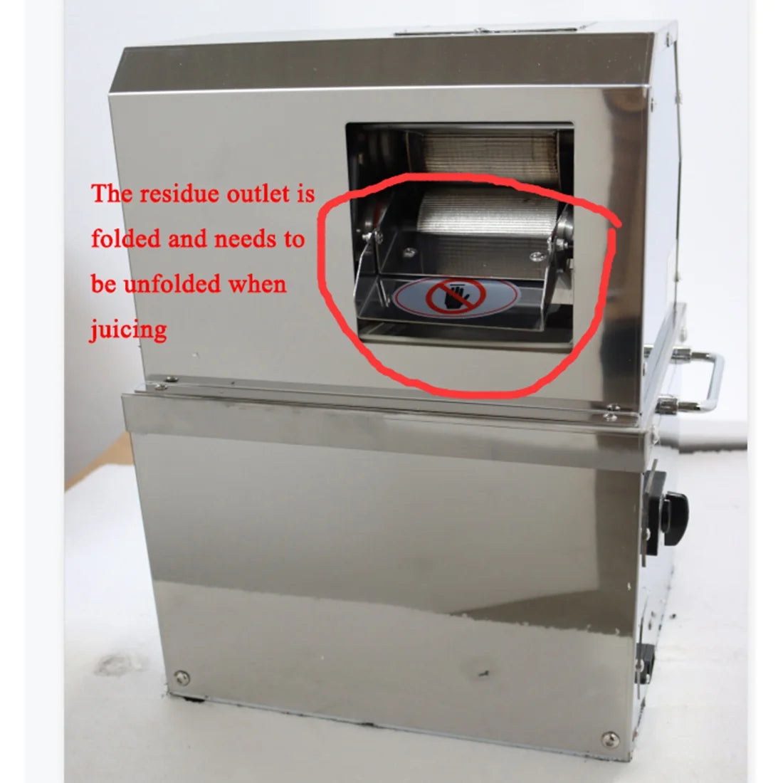 PreAsion Electric Desktop Sugar Cane Juicer Press Machine N181