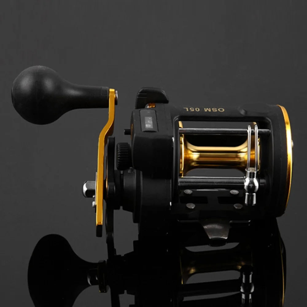 Walmeck Full Metal Trolling Fishing Reel Right Hand C750249
