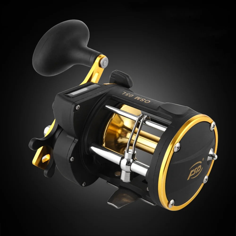 Walmeck Full Metal Trolling Fishing Reel Right Hand C750249