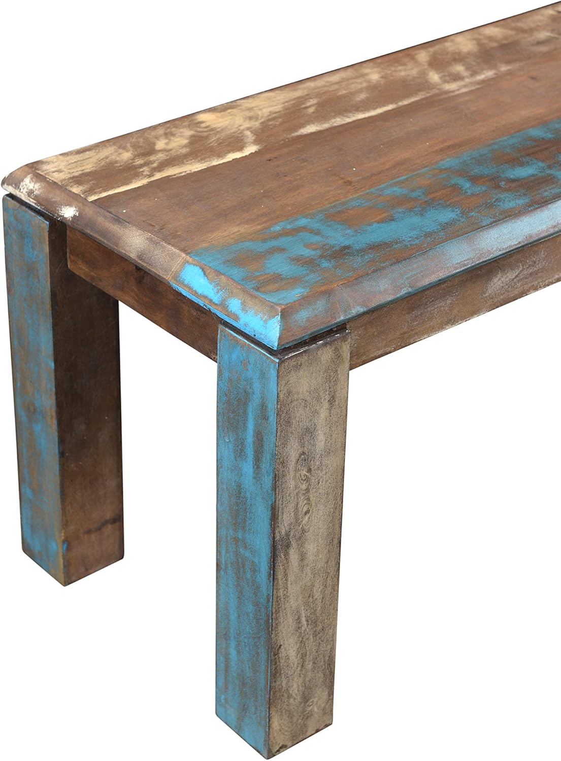 Timbergirl Sheesham Wood Live Edge 50" Bench, Brown X1005