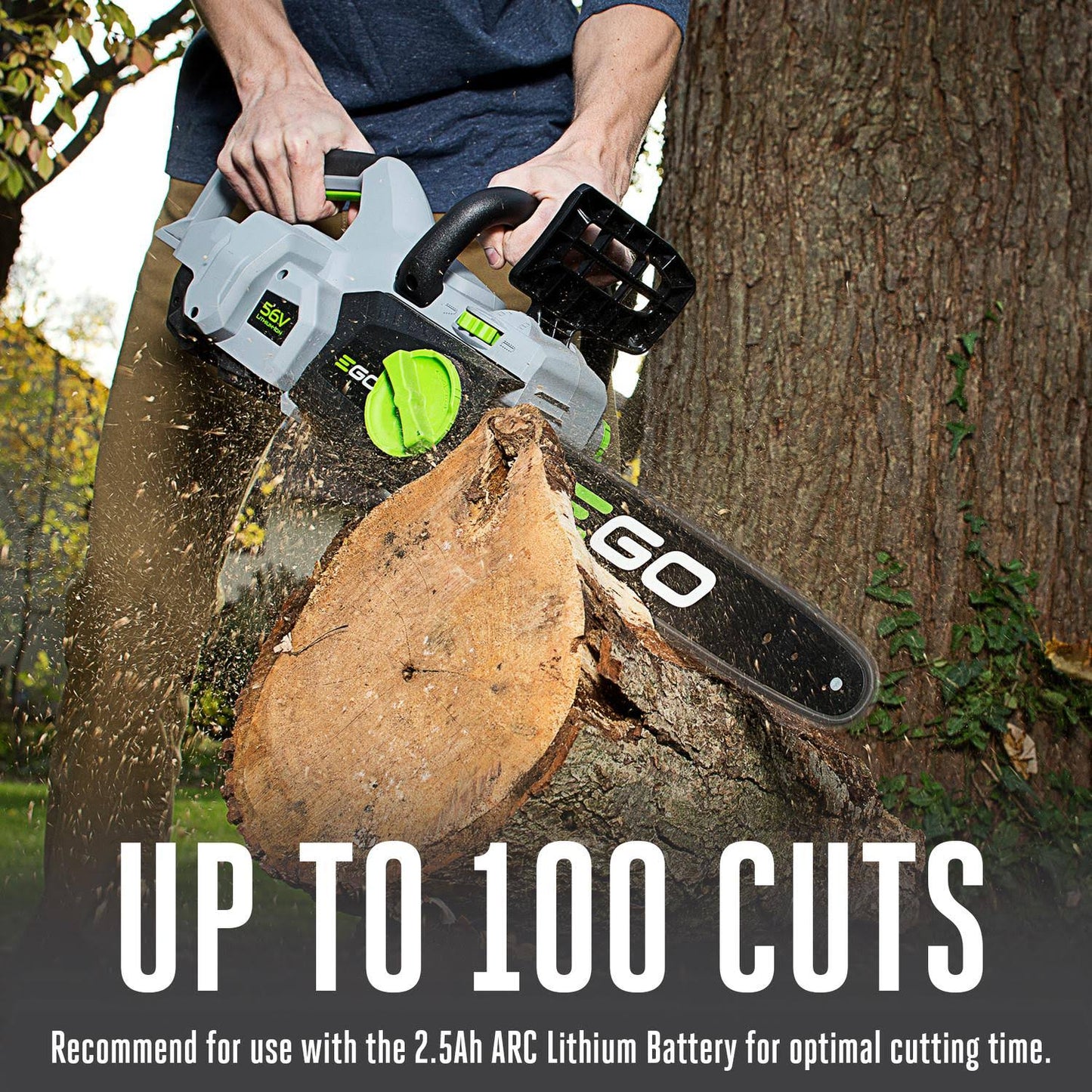 Ego CS1400 14 in. 56-Volt Cordless Chainsaw J47403