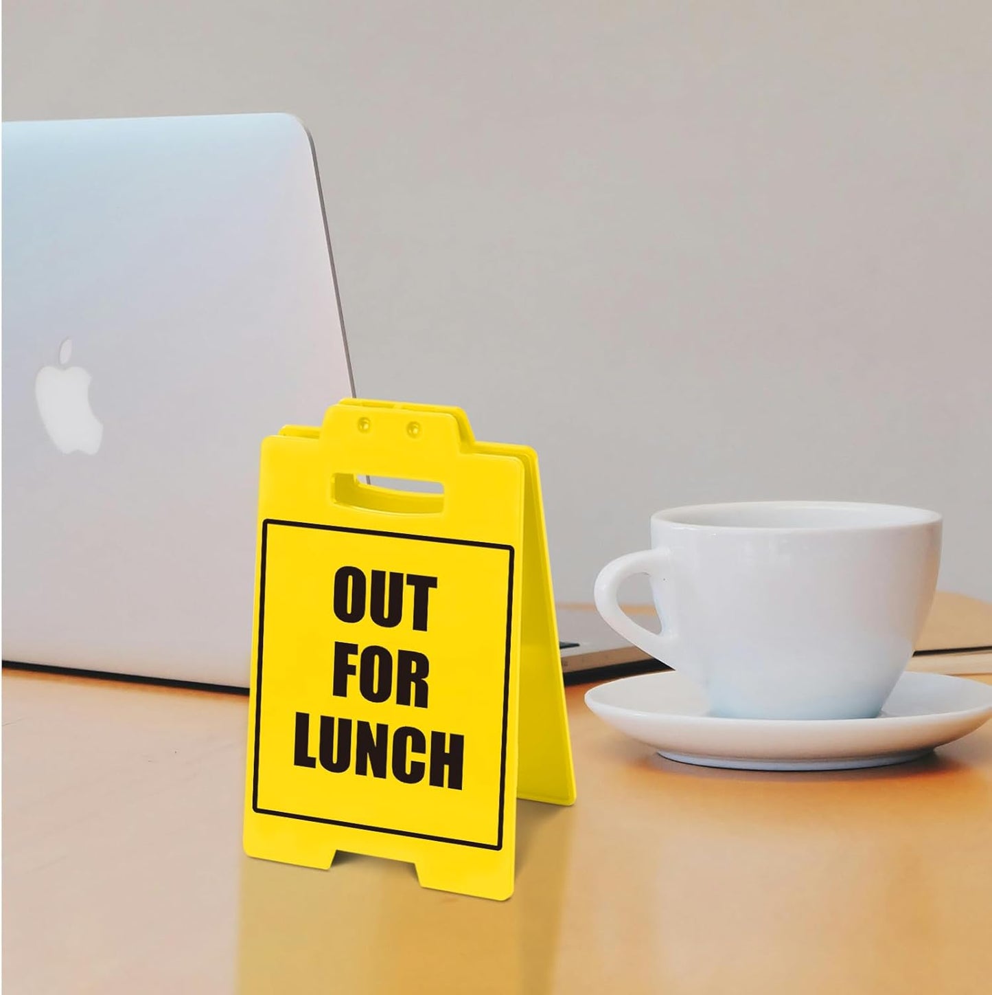 OUT FOR LUNCH Sign, Office Desk Accessories, Cubicle Decor Z59108