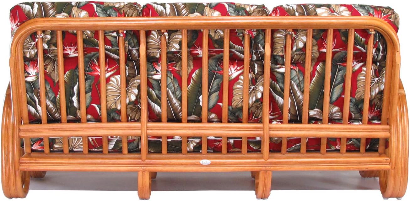 Rattan Living Room Sofa Couch (#1790H-BOPB) N920971