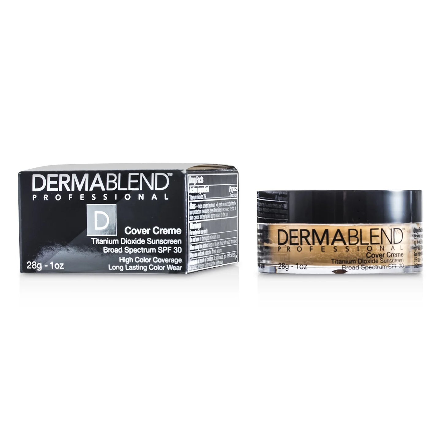 Dermablend Cover Creme Broad Spectrum SPF 30 Tawny Beige 28g R987