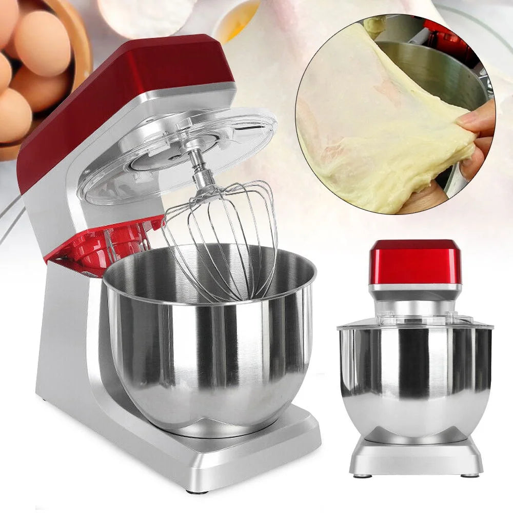 Wuzstar 7L Kitchen Stand Mixer, 6 Speed Electric Blender Cake Food Mixing Bowl Beater for Most Home Cooks