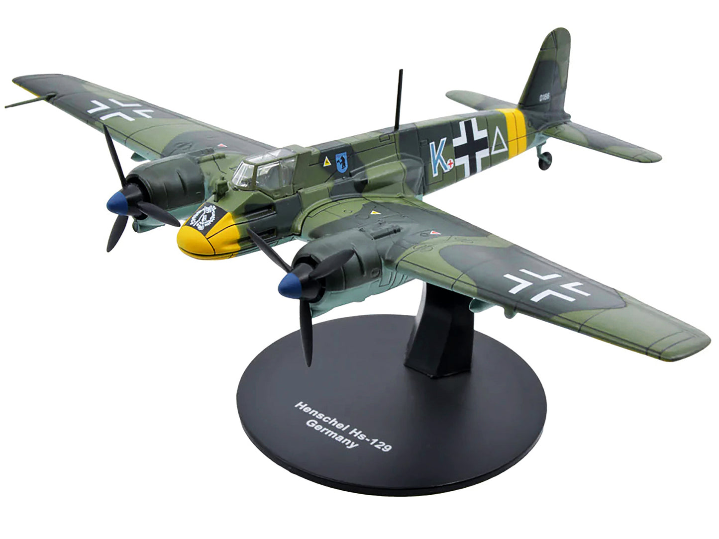 Henschel HS 129 Aircraft (Germany 1942) 1/72 Diecast Model by Warbirds of WWII S176456