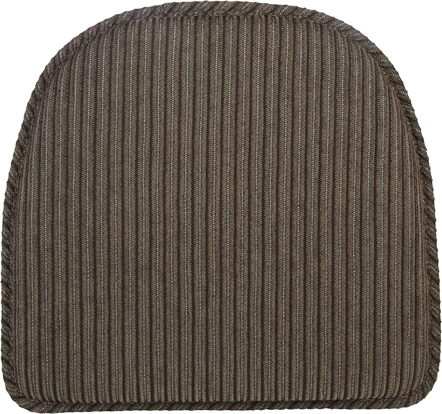 Klear Vu Raindrop The Gripper Non Slip Chair Cushions, 6 Count, Taupe Q569