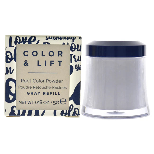 Truhair Color and Lift Root Color Powder - Gray by Truhair for Unisex - 0.18 oz Hair Color (Refill)