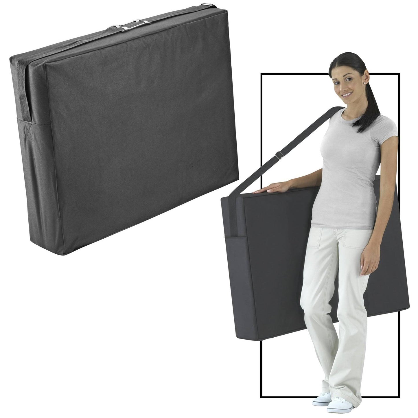 Master Massage Zephyr Lightweight Portable Table, Black D705