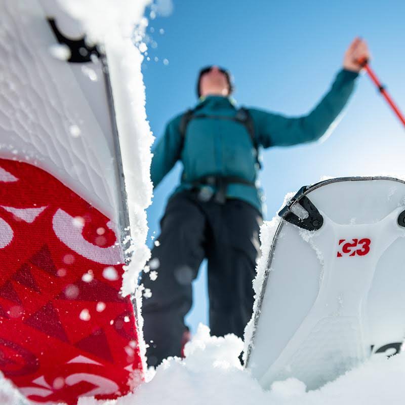 G3 Alpinist+ Universal Climbing Skins Long Red 145mm P720252