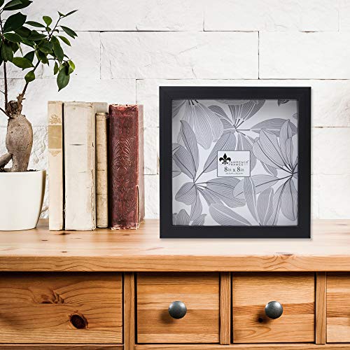 Lawrence Frames 785055 Shadow Box Frame, 5x5, Black P131424