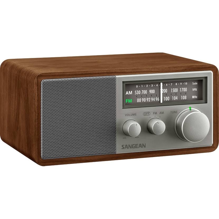 Sangean Wood Cabinet AM/FM Analog Radio SG-116 X871279