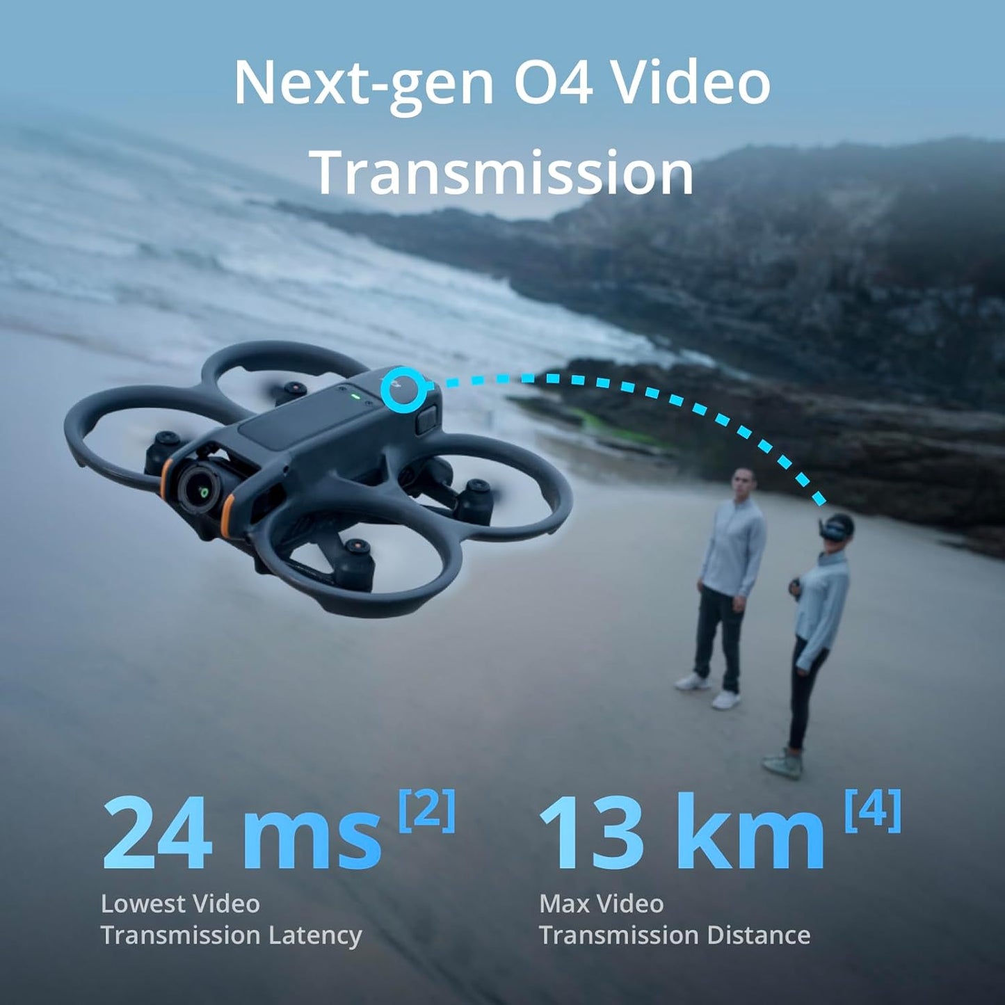 DJI Goggles 3 FPV Drone Goggles with Micro-OLED Screens and O4 HD Video Transmission I758
