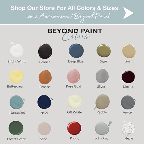 Beyond Paint All-in-One Refinishing Paint, Matte Finish, 1 Quart, Forest Green Q232862