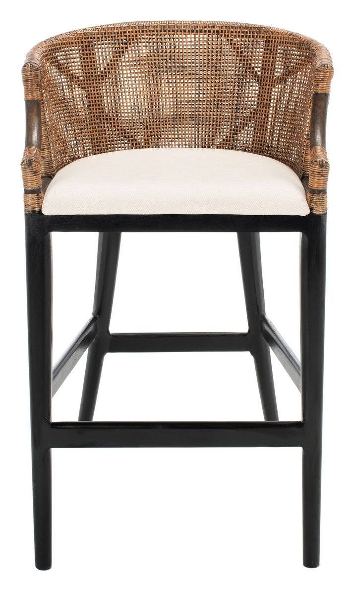 Safavieh Brando Bar Stool - Brown / Black