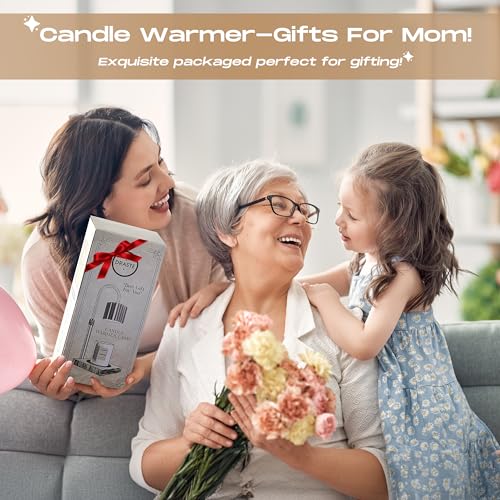 Candle Lamp Warmer With Timer for Jar Candles, Bedroom Decor A92391