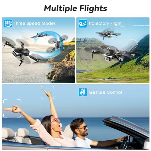 S165max Drone with 1080P HD Camera for Adults, Brushless Motor, Foldable FPV Drone Z89131